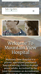 Mobile Screenshot of mtnviewhospital.com